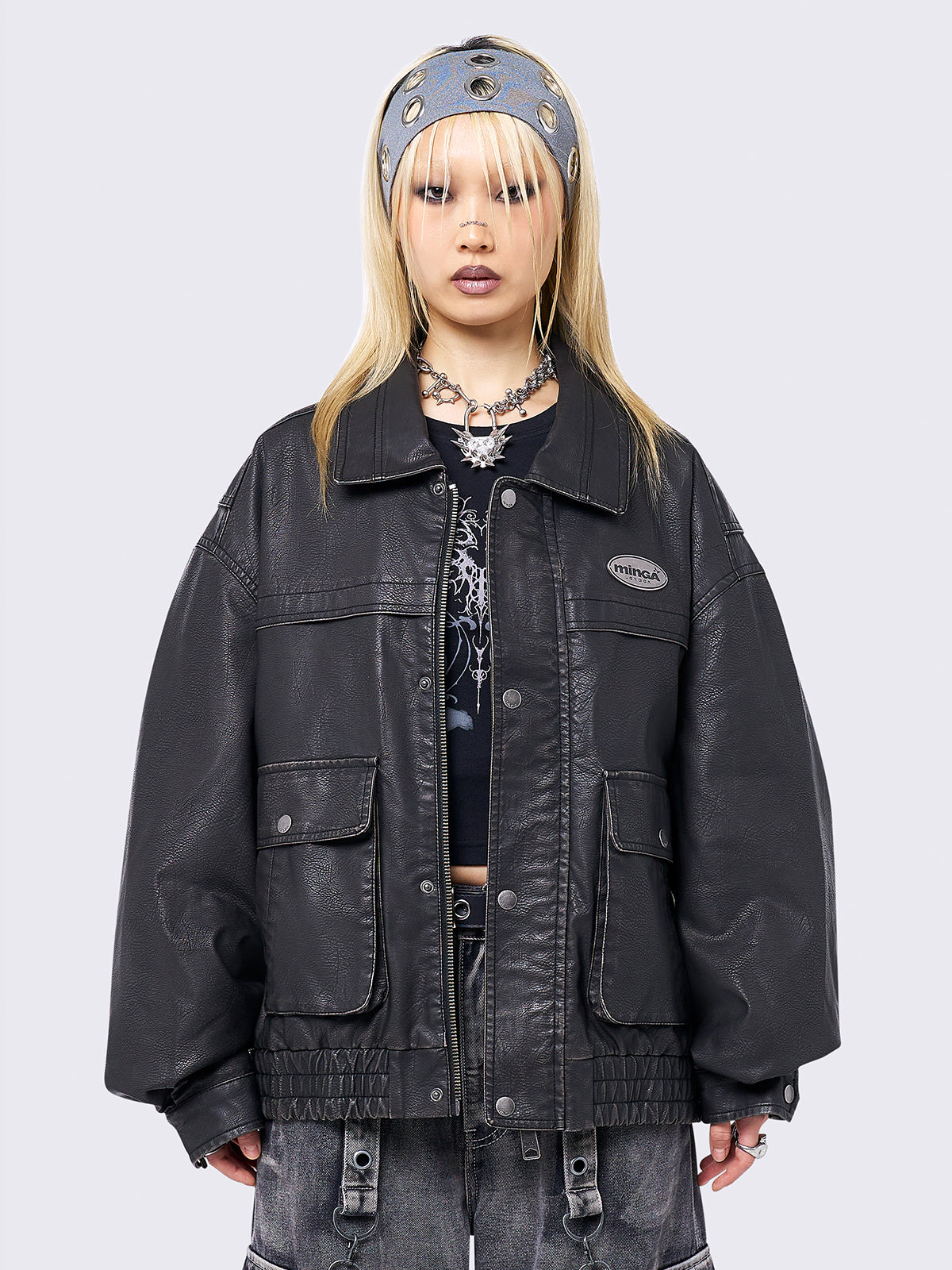 Grunge & Y2K Women's Jackets: Faux Fur, Bombers, Fleece
