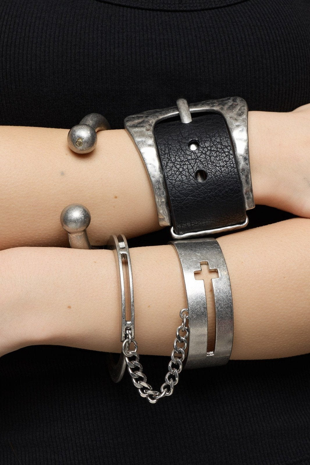 Buckle and Cuff Bracelet Set | Minga London