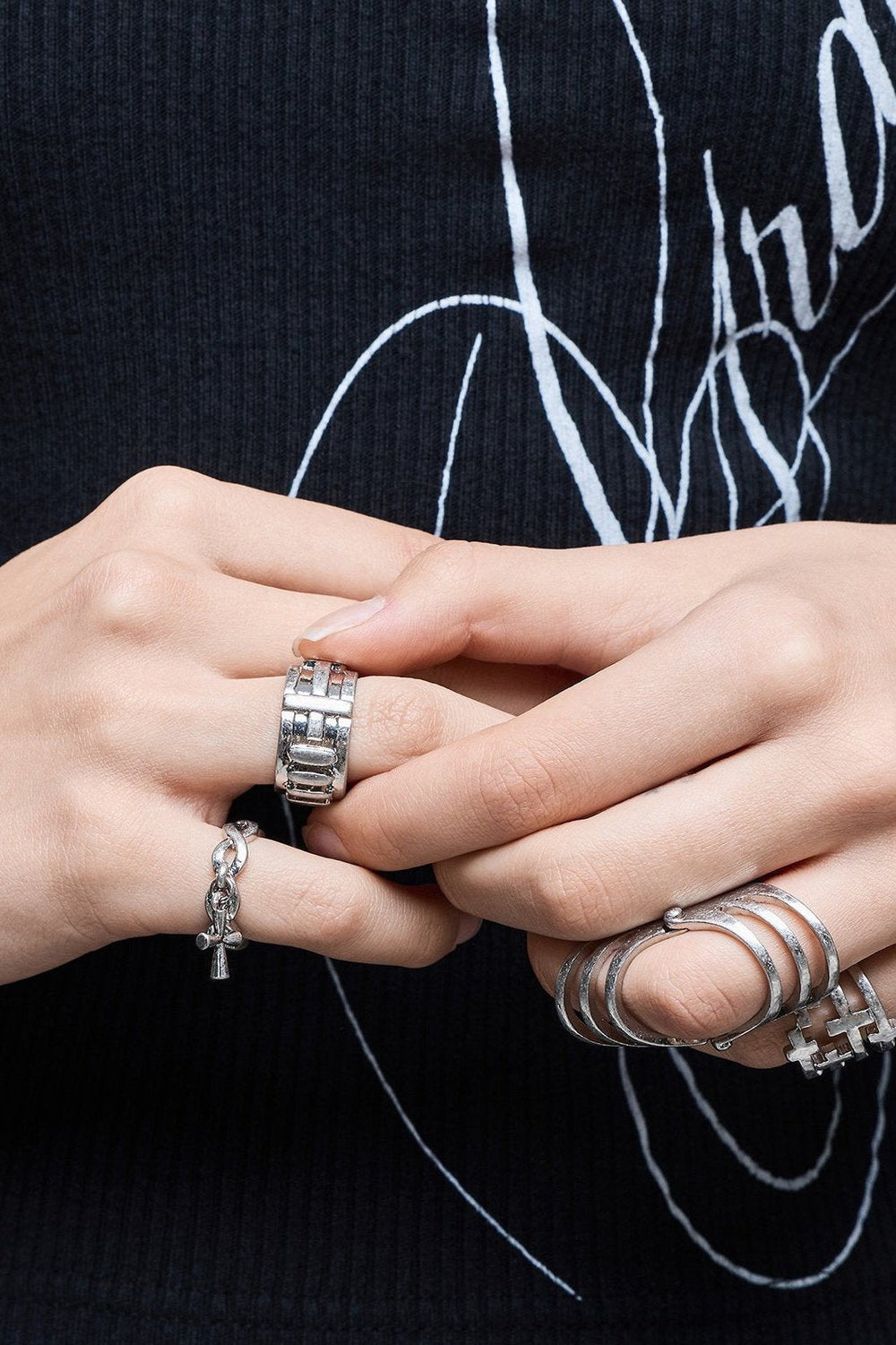 Grunge & Y2K Rings - Accessories Collection | Minga London