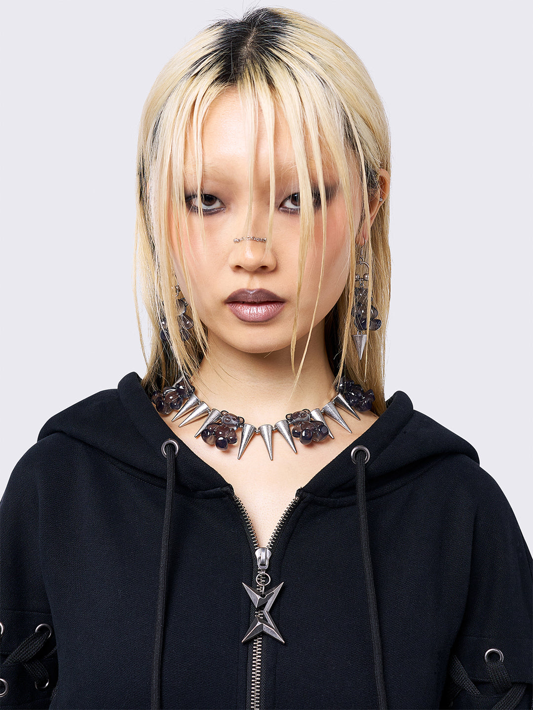 国内未入荷 Minga London - DARKSHINE CHOKER spiked-cuddles-necklace2_1080x