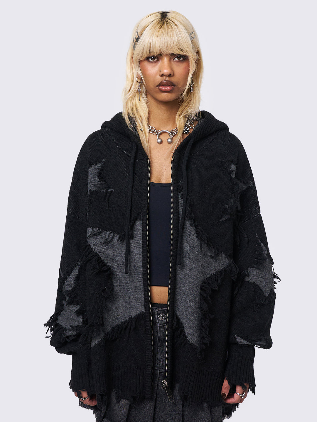 Amazon.com: ZTGD Oversized Sweaters for Women & Men Knitted Fall Minimalism  Sweater Neck Solid black Sweaters for Teen Black L : Clothing, Shoes &  Jewelry