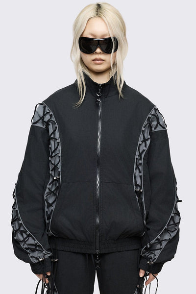 Grunge & Y2K Women's Jackets: Faux Fur, Bombers, Fleece Borgs