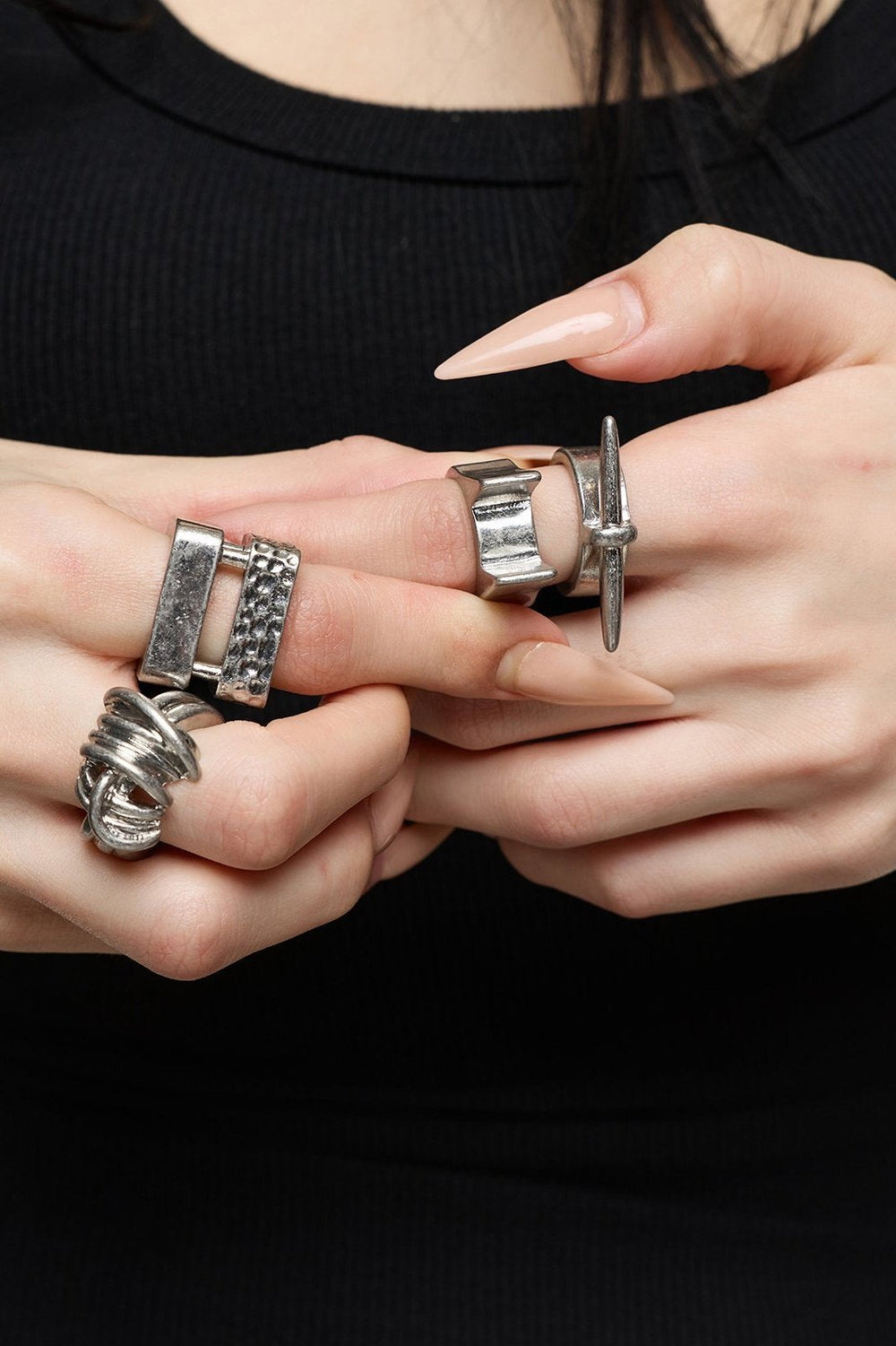 Grunge & Y2K Rings - Accessories Collection | Minga London