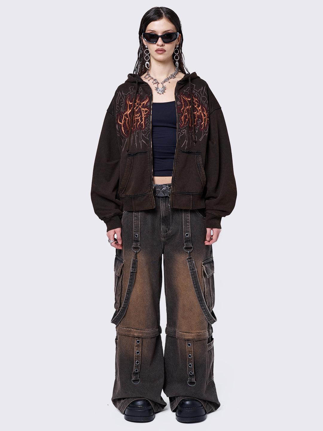 パンツ Minga London TREK CAMO CARGO JEANS Minga London TREK CAMO CARGO JEANS