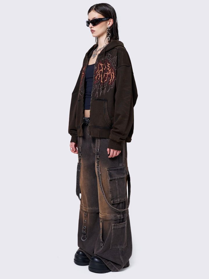 パンツ Minga London TREK CAMO CARGO JEANS Minga London TREK CAMO CARGO JEANS