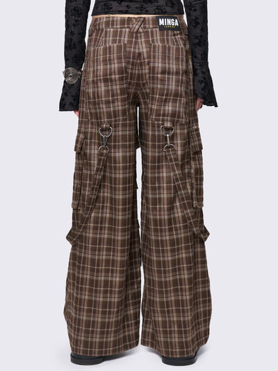 Trek Plaid Cargo Pants