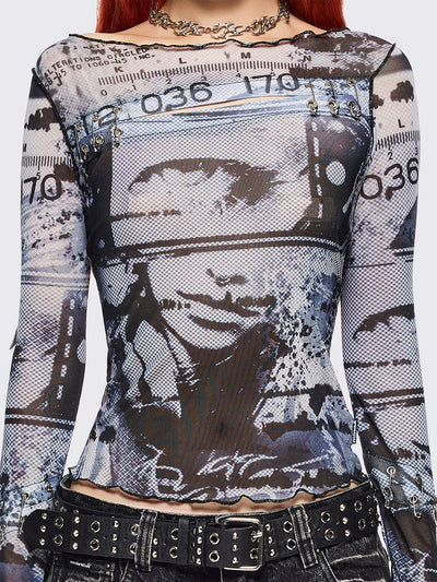 Unseen Mesh Top