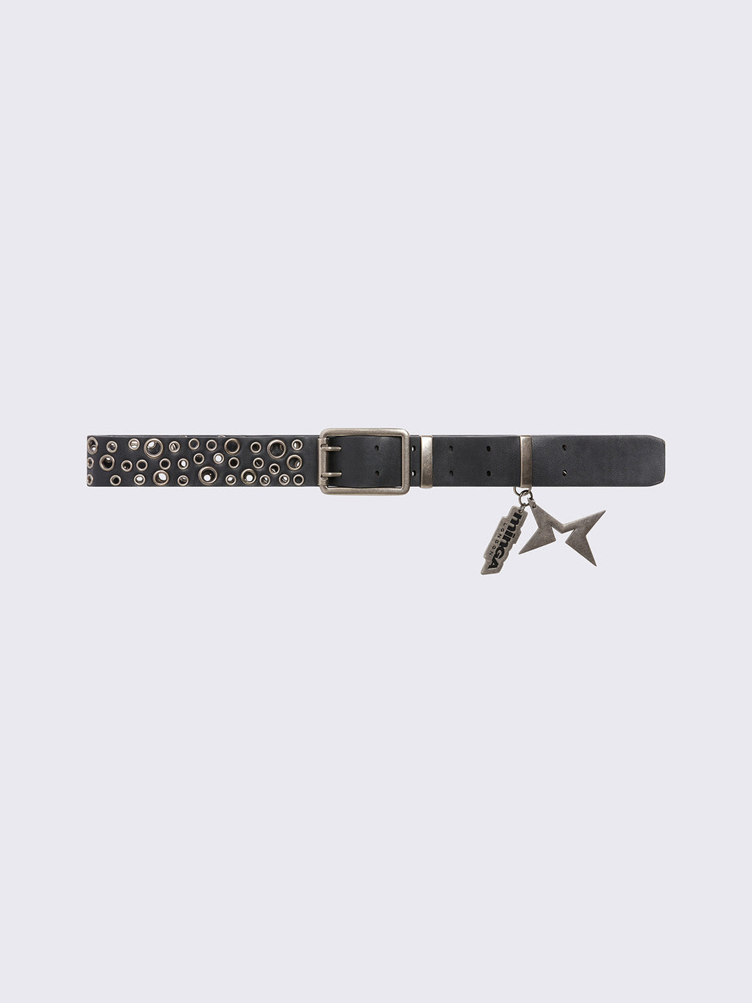 Eyelet PU Double Grommet Buckle Belt | Minga London – Minga