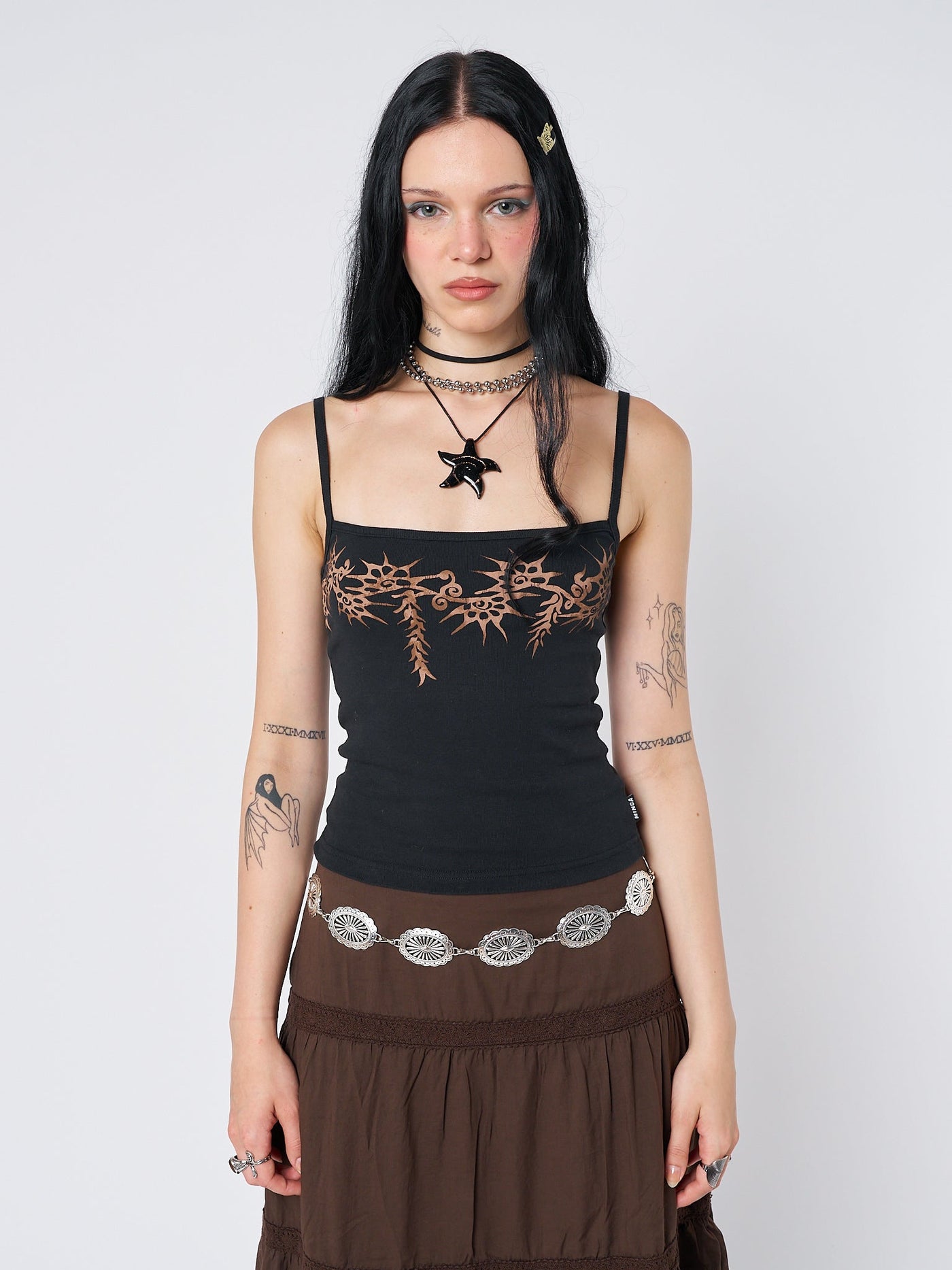 Coralia Graphic Cami Top