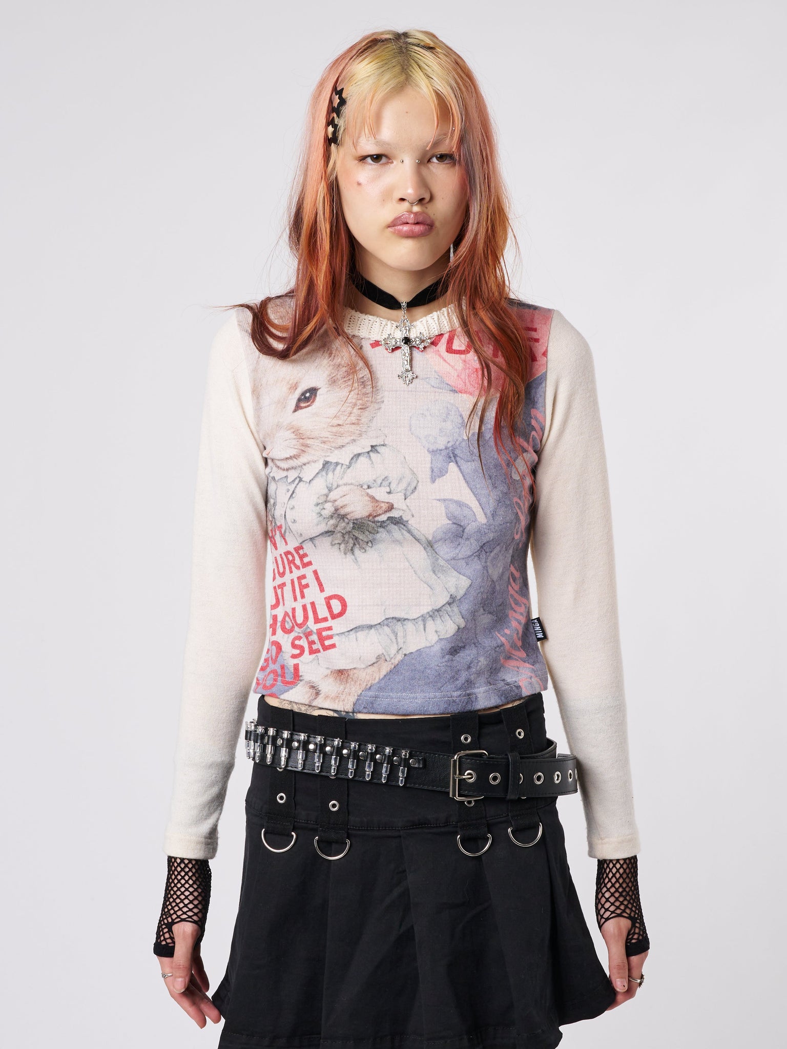 Main Character Rabbit Graphic Top product