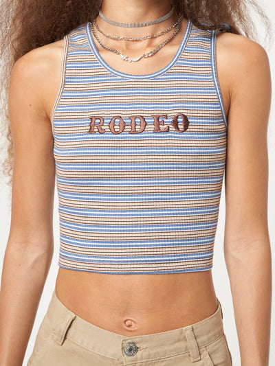 Rodeo Striped Vest Top