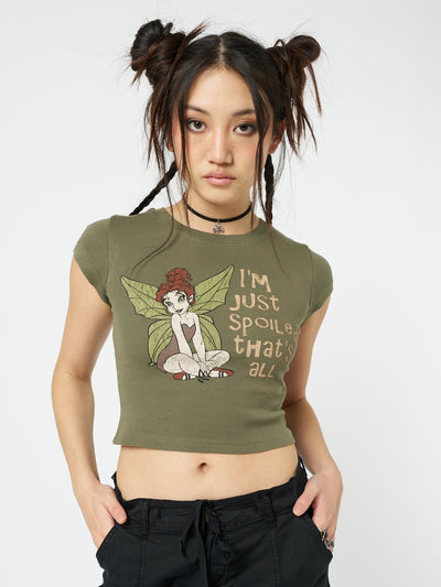 Ember Fairy Graphic Baby Tee