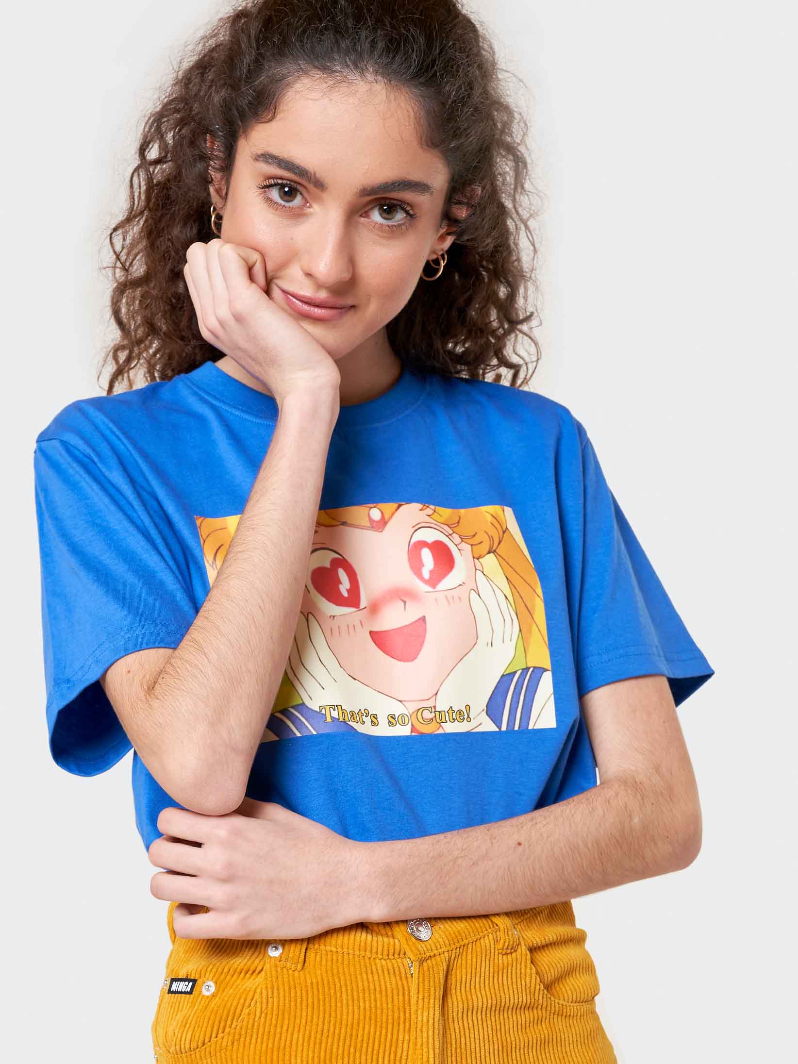 Sailor Moon Cute T-Shirt in Blue - Minga US